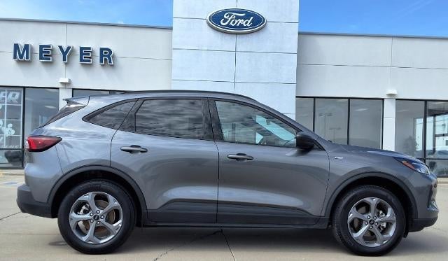 2025 Ford Escape ST-Line in Gray — front three-quarter view