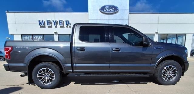 2019 Ford F-150 XL in Gray — front three-quarter view
