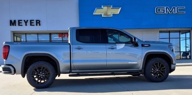 2026 GMC Sierra 1500 Elevation in Sterling Metallic — front three-quarter view