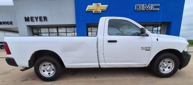 2021 RAM 1500 Classic Tradesman in White — front three-quarter view
