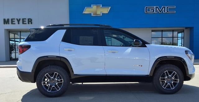 2026 GMC Terrain AT4 in Summit White — front three-quarter view