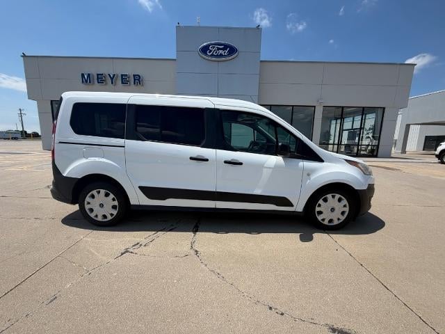 2019 Ford Transit Connect Wagon XL in White — front three-quarter view